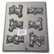 I Love Teddy Bears Mould 0.6mm - Cafe Supply