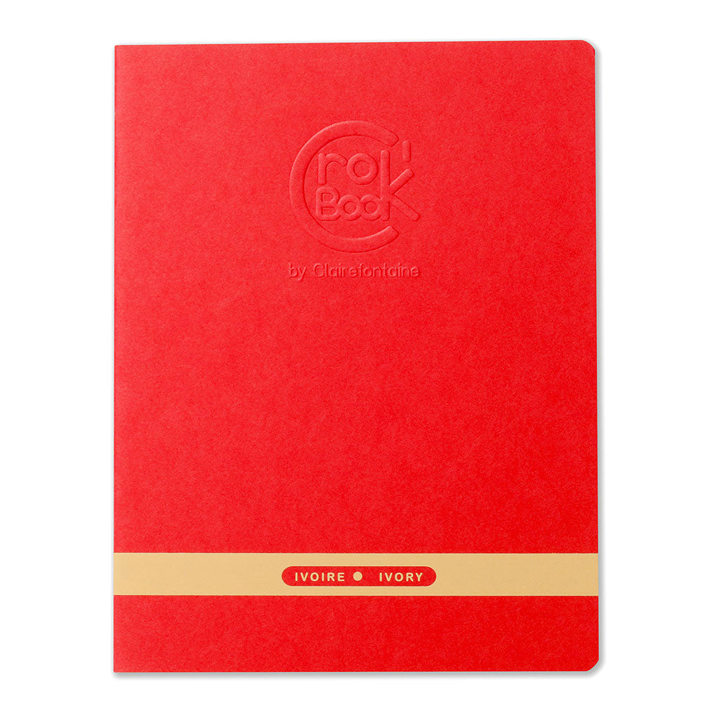 CrokBook Notebook Ivory 17x22cm 90g Assorted - Cafe Supply