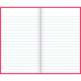 Warwick Notebook 4B1 64 Leaf Hard Cover Ruled 7mm 165x100mm - Cafe Supply