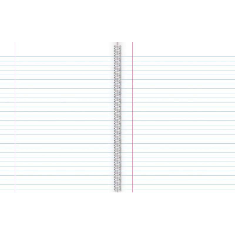 Warwick Notebook 8B4 50 Leaf Spiral Ruled 7mm 230x180mm