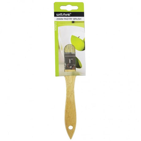Wooden Handle Pastry Brush 25mm - Cafe Supply
