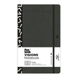 Flexbook Visions Notebook Medium Ruled Black - Cafe Supply