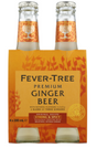 Fever-Tree Premium Ginger Beer Bottles 4 x 200ml - Cafe Supply