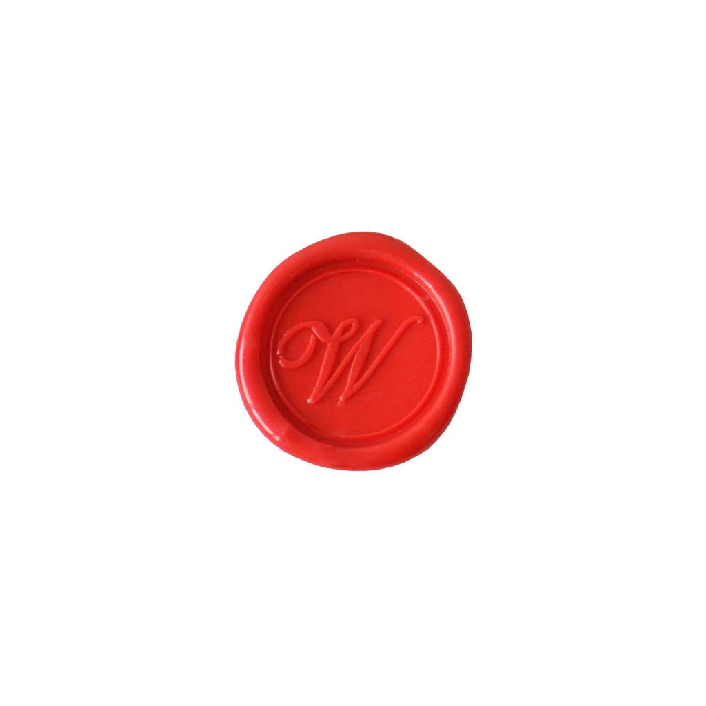 Herbin Wooden Handle Round Seal Copperplate W - Cafe Supply