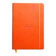 Rhodiarama Hardcover Notebook A5 Lined Tangerine - Cafe Supply