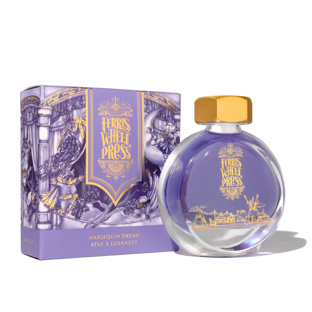 Ferris Wheel Press Fountain Pen Ink Harelquin Dream 38ml - Cafe Supply