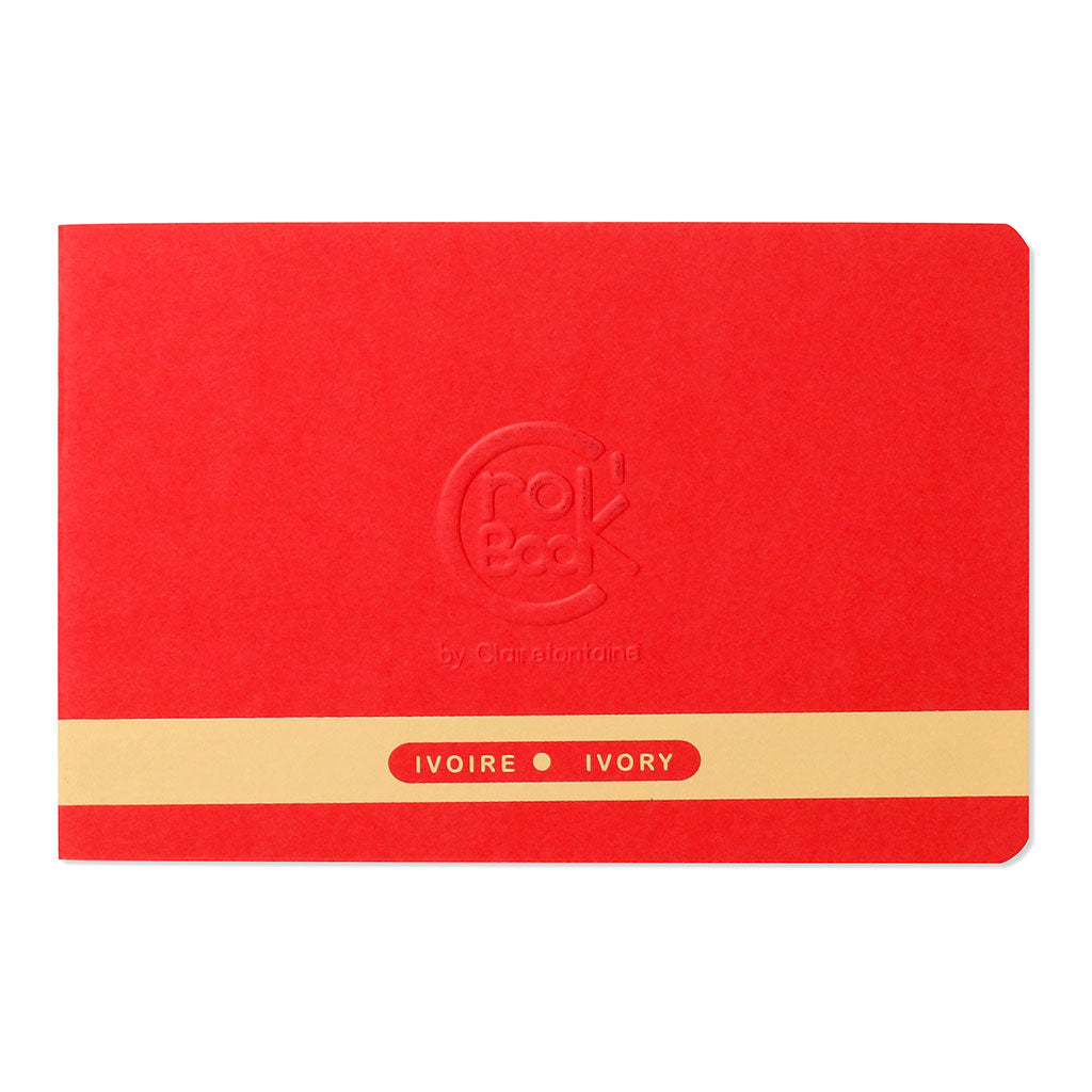 CrokBook Notebook Ivory 17x11cm 90g Assorted - Cafe Supply