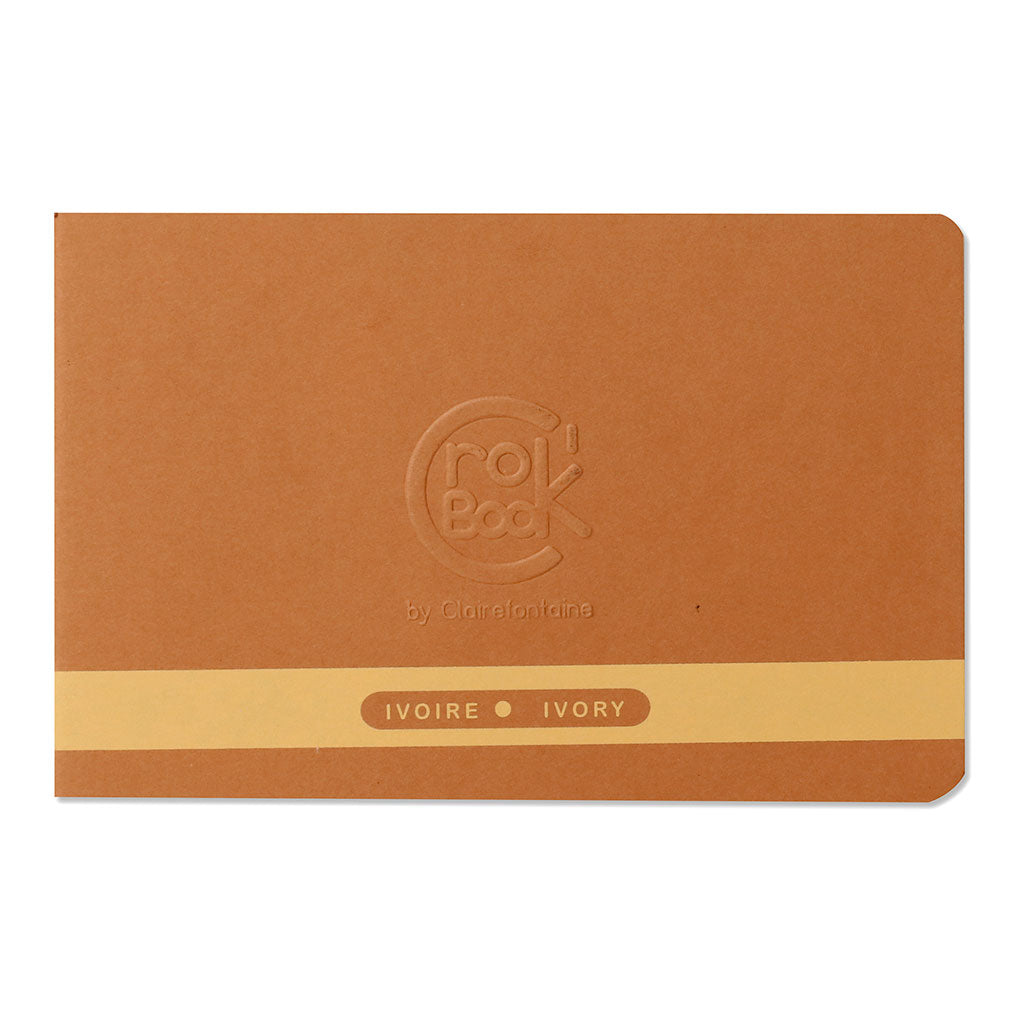 CrokBook Notebook Ivory 17x11cm 90g Assorted - Cafe Supply