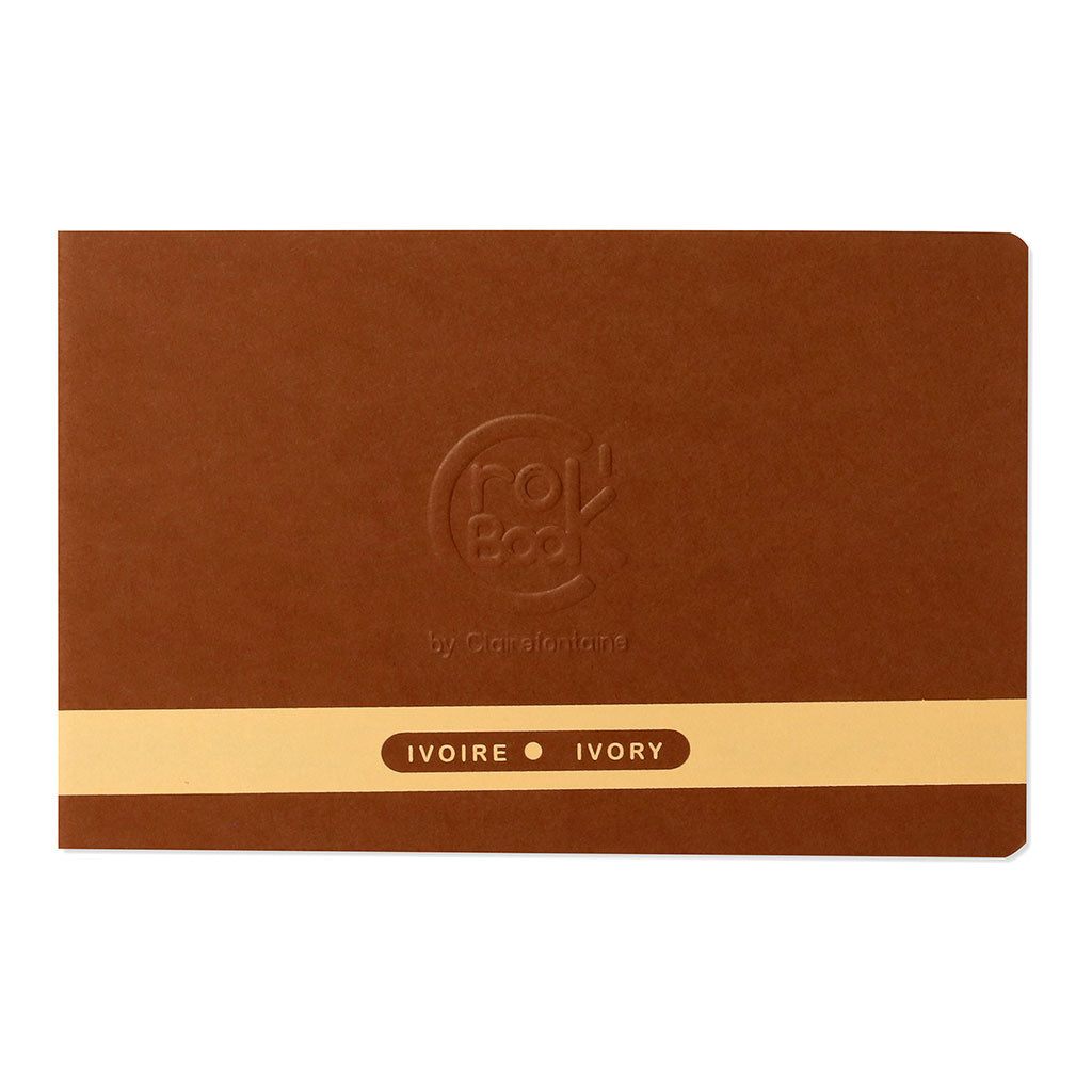 CrokBook Notebook Ivory 17x11cm 90g Assorted - Cafe Supply