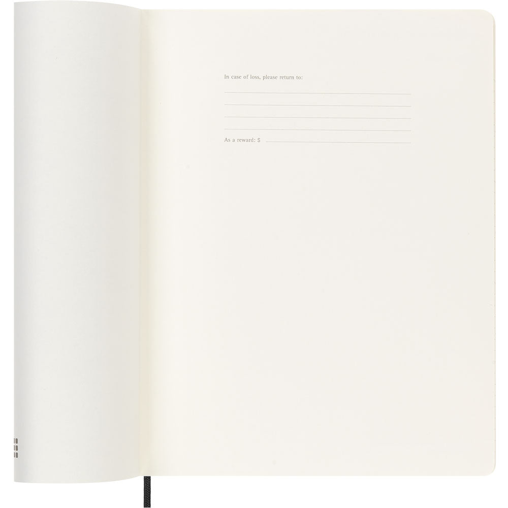 Moleskine Diary 12 Month Weekly + Notes SC XL Black