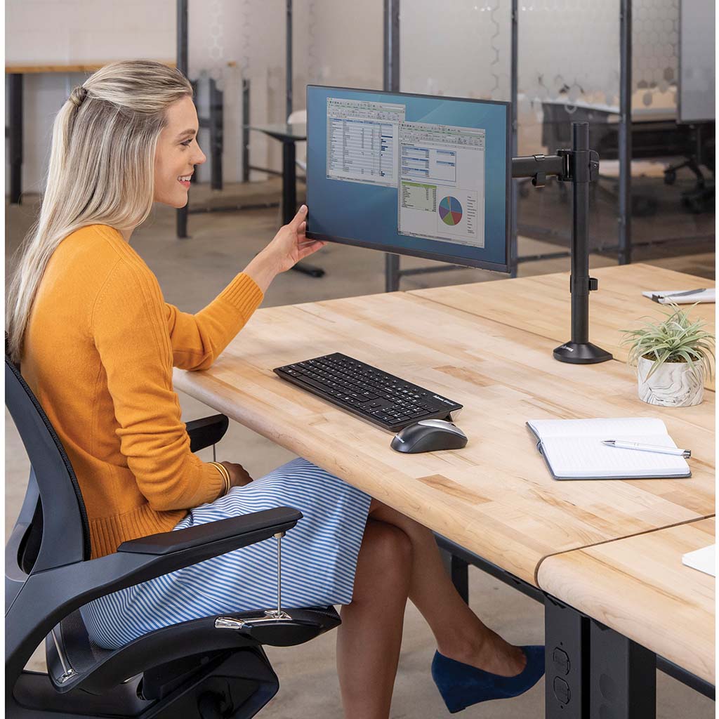 Fellowes Monitor Arm Reflex Single - Cafe Supply