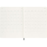 Moleskine Diary 12 Month Weekly + Notes SC XL Black