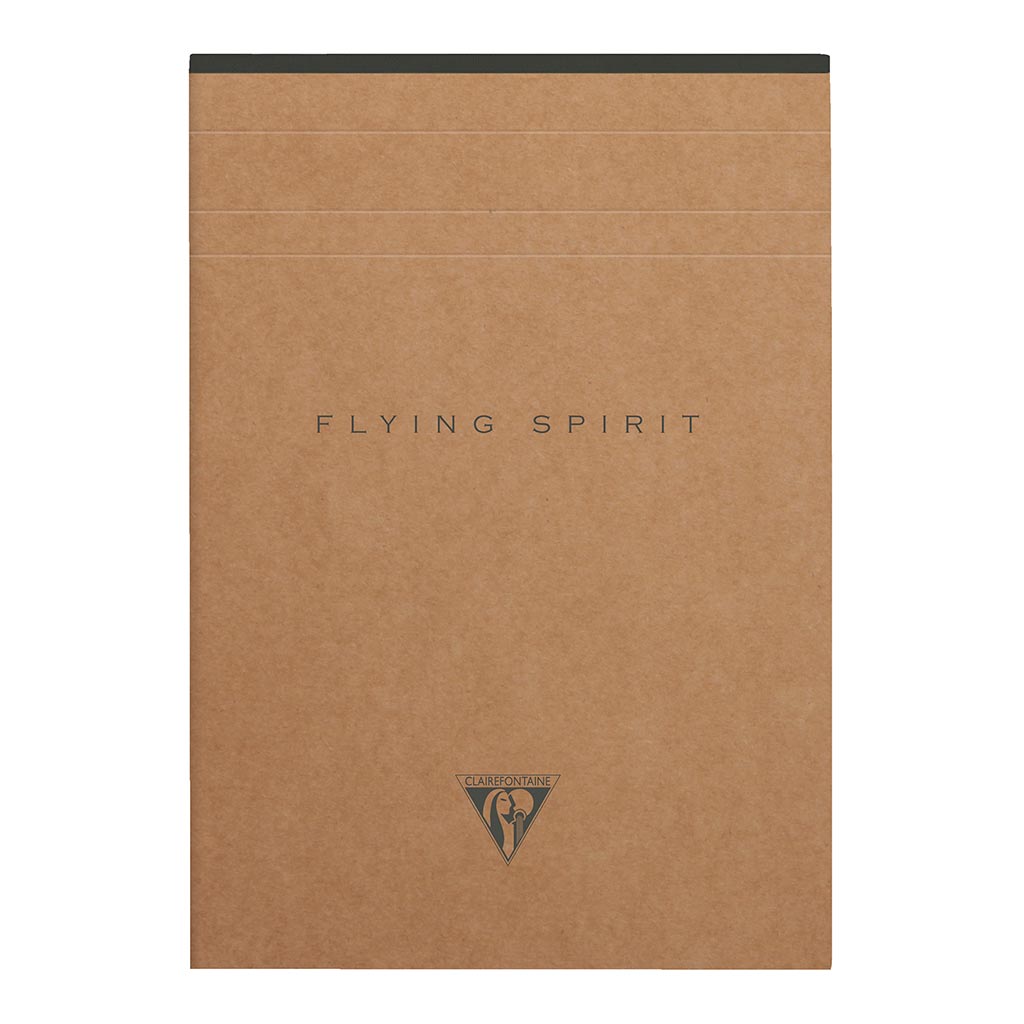 Flying Spirit Clothbound Notepad A5 Kraft - Cafe Supply
