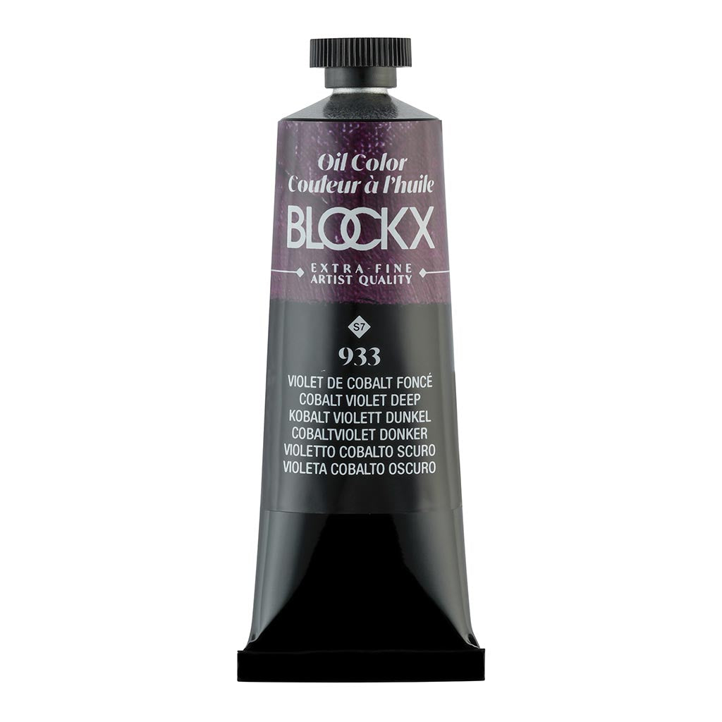 BLOCKX Oil Tube 35ml S7 933 Cobalt Violet Deep - Cafe Supply
