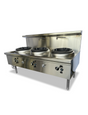 JASPER Triple Wok Range(duckbill burner) NG - Cafe Supply