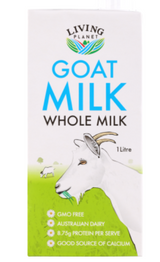 Living Planet Whole Goat Milk 1l