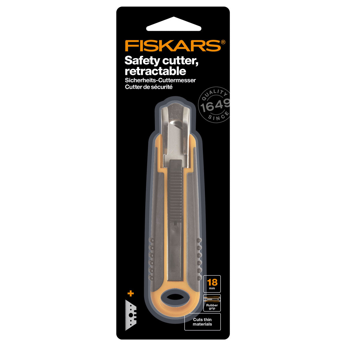 Fiskars Safety Knife 18mm - Cafe Supply