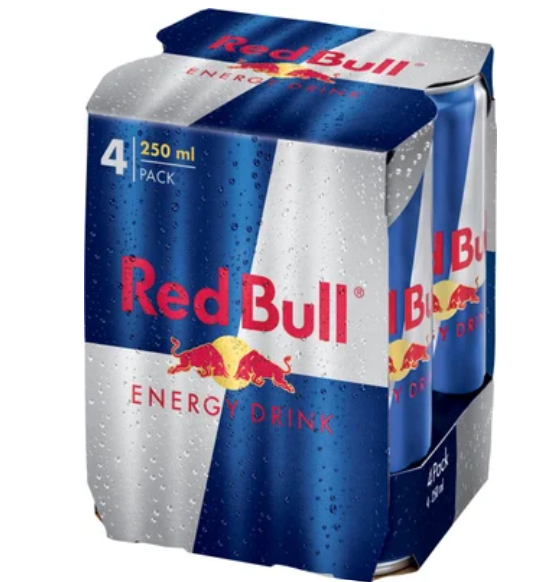 Red Bull Energy Drink 4 x 250ml