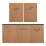 Flying Spirit Clothbound Notepad A5 Kraft - Cafe Supply