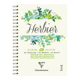 Clairefontaine Herbier Spiral Book A4 180g 32sh - Cafe Supply