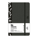 Flexbook Visions Notebook Pocket Ruled Black - Cafe Supply