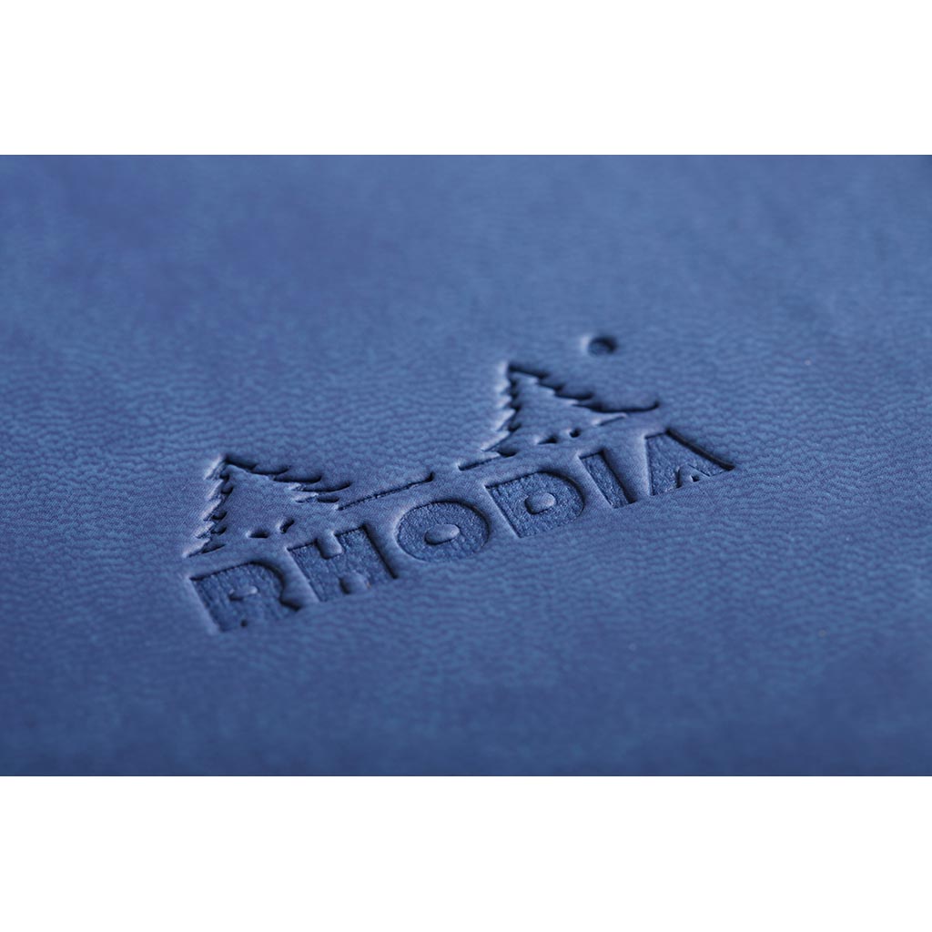 Rhodiarama Hardcover Notebook A5 Lined Sapphire - Cafe Supply