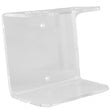 Clear Acrylic Wall Bracket - Double - Cafe Supply