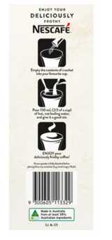 Nescafe Hazelnut Latte Coffee Sachets Value Pack 26pk - Cafe Supply