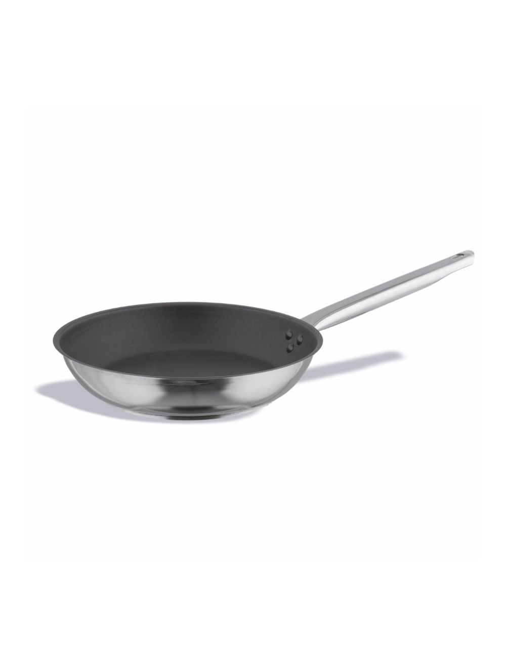 Non-Stick INOX PRO Fry Pan Stainless steel 28 cm - Cafe Supply