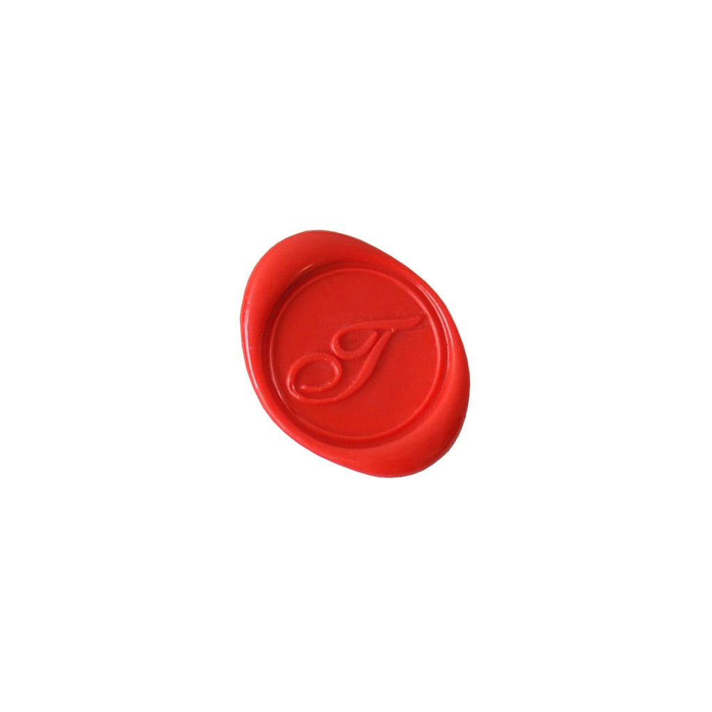 Herbin Wooden Handle Round Seal Copperplate T - Cafe Supply