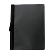 OSC Report Cover Slide Clip A4 Black - Cafe Supply
