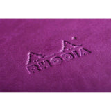 Rhodiarama Hardcover Notebook A5 Lined Purple - Cafe Supply