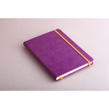 Rhodiarama Hardcover Notebook A5 Lined Purple - Cafe Supply