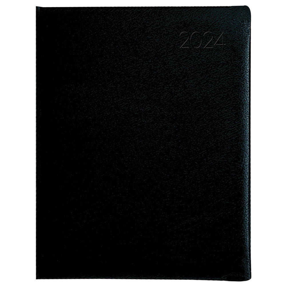Collins BD1081 Business Diary Day To Page BlackEven Year - Cafe Supply