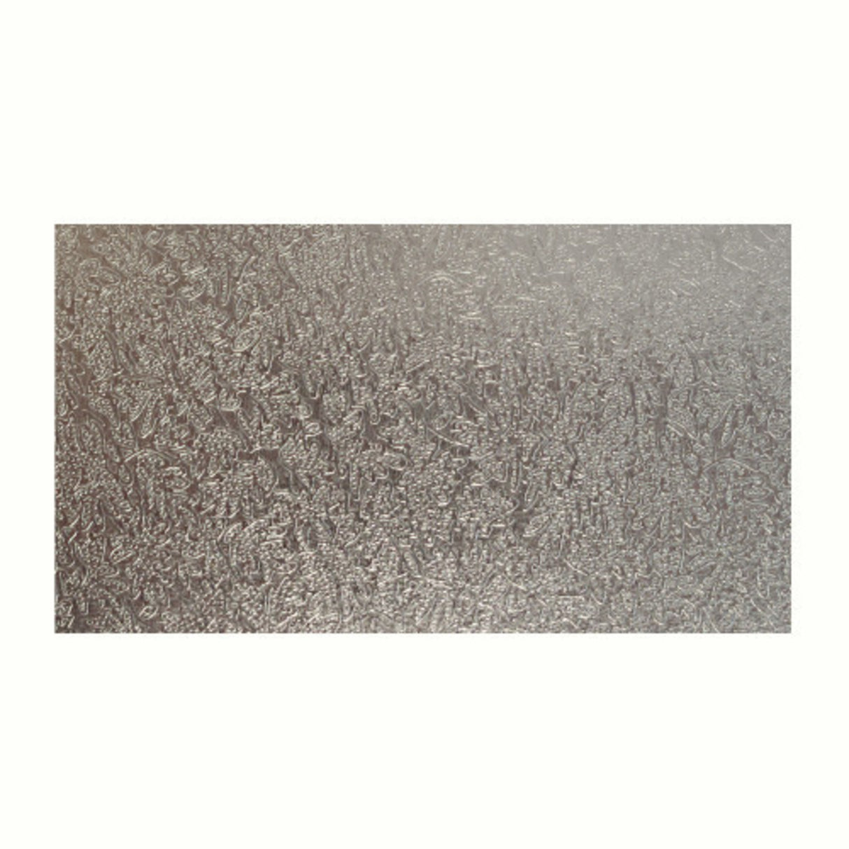 Rectangle MDF Board, 17" x 14", Silver - Cafe Supply
