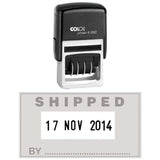 Colop Stamp Dater S260 Date With Custom Plate