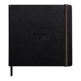 Rhodia Touch Carb'on Black Book 210x210mm Blank - Cafe Supply