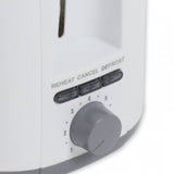 Nero White Toaster 2 Slice 850W