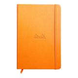 Rhodiarama Hardcover Notebook A5 Lined Orange - Cafe Supply