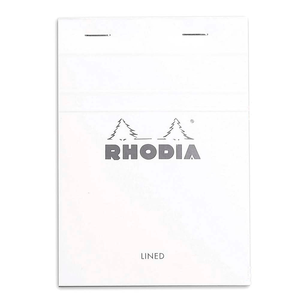Rhodia Bloc Pad No. 13 A6 Lined White - Cafe Supply