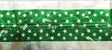 Cake Band Star Green/Silver 63mm (1m) - Cafe Supply