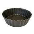 Quiche Pan, Alum (TEFLON) 100x30mm Deep, Solid base - Cafe Supply