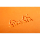 Rhodiarama Hardcover Notebook A5 Lined Orange - Cafe Supply