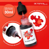 Octopus Fluids Alcohol Ink Bloody Mary Red 30ml - Cafe Supply