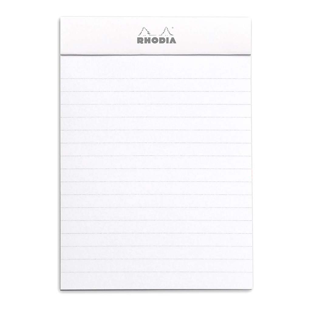 Rhodia Bloc Pad No. 13 A6 Lined White - Cafe Supply