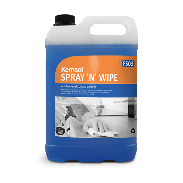 Kemsol Spray n' Wipe Surface Cleaner 5L