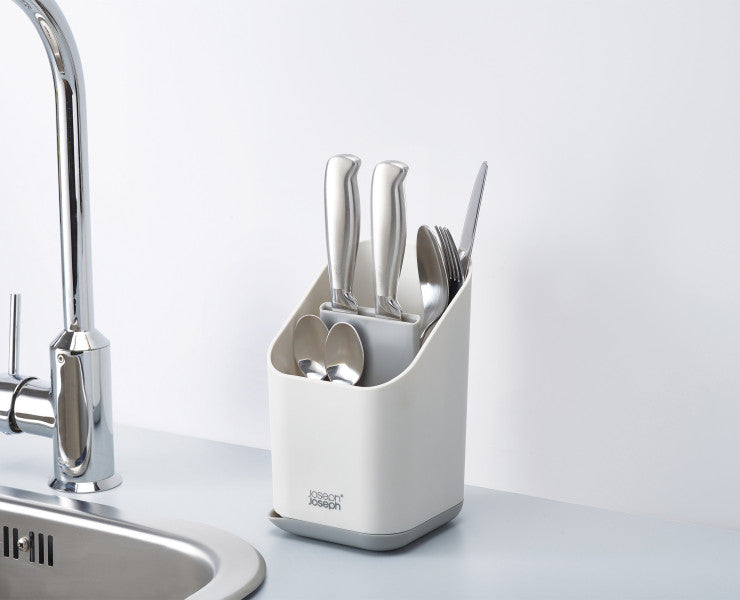 Joseph Joseph Duo Cutlery Drainer with Knife Slot