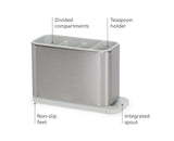 Joseph Joseph Surface Cutlery Drainer Stainless Steel - Stone