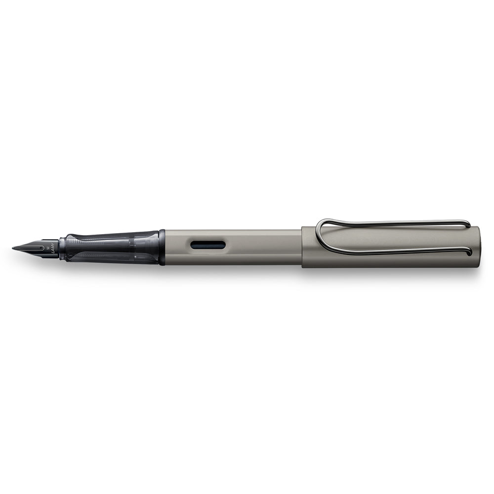 Lamy Lx Fountain Pen Ruthenium Medium Nib (057) - Cafe Supply