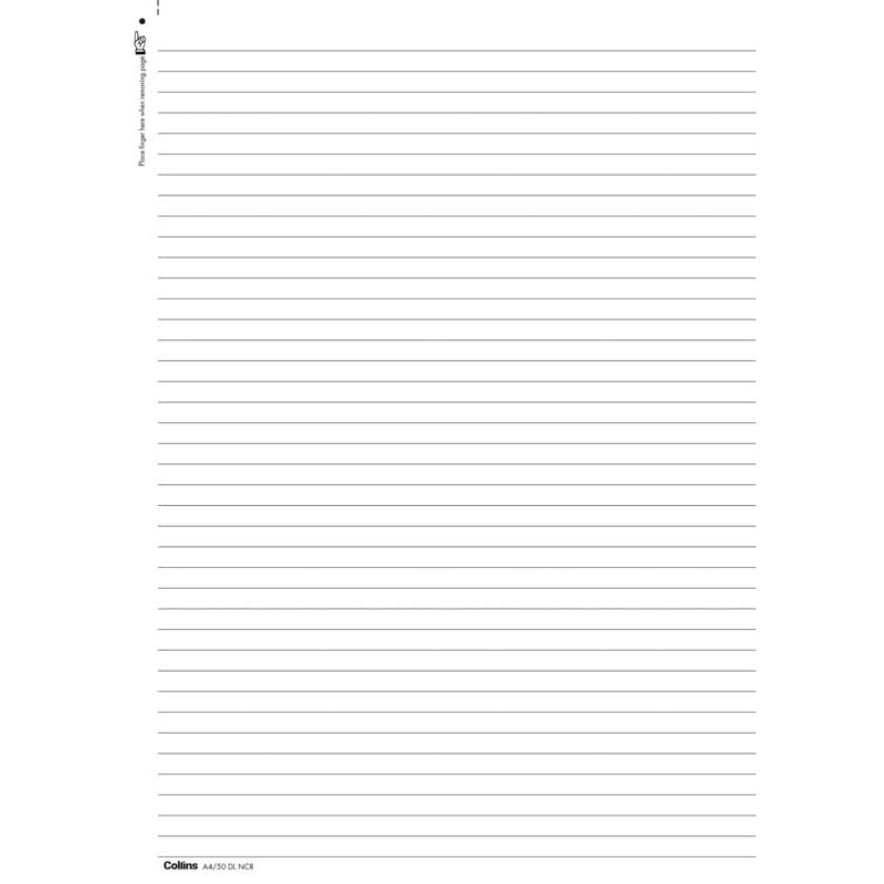 Collins Manifold A4/50DL No Carbon Required - Cafe Supply